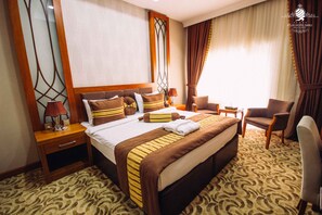 Standard Double Room, Smoking | 1 bedroom, minibar, in-room safe, desk - Atlas Hotel Baku (Baku)