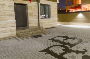 Entrada de la propiedad