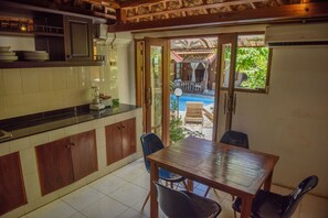 Opções para refeição no quarto