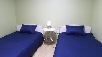 Tvåbäddsrum | Ljudisolering, gratis wi-fi och sängkläder