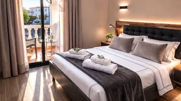 Comfort tweepersoonskamer | Luxe beddengoed, donsdekens, bedden met traagschuimmatrassen