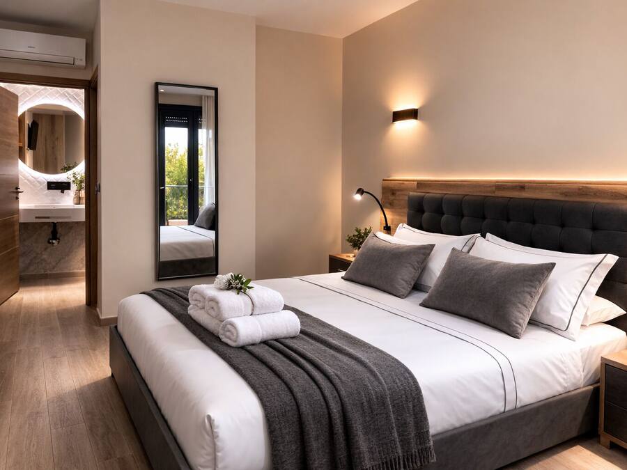 Comfort Double Room | Premium bedding, down comforters, memory foam beds, minibar