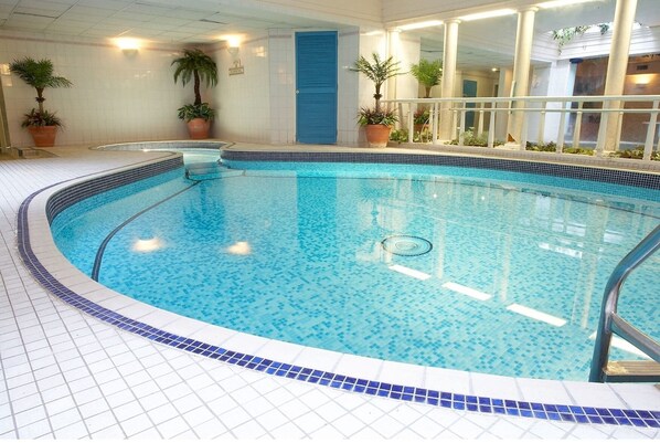 Indoor pool, outdoor pool