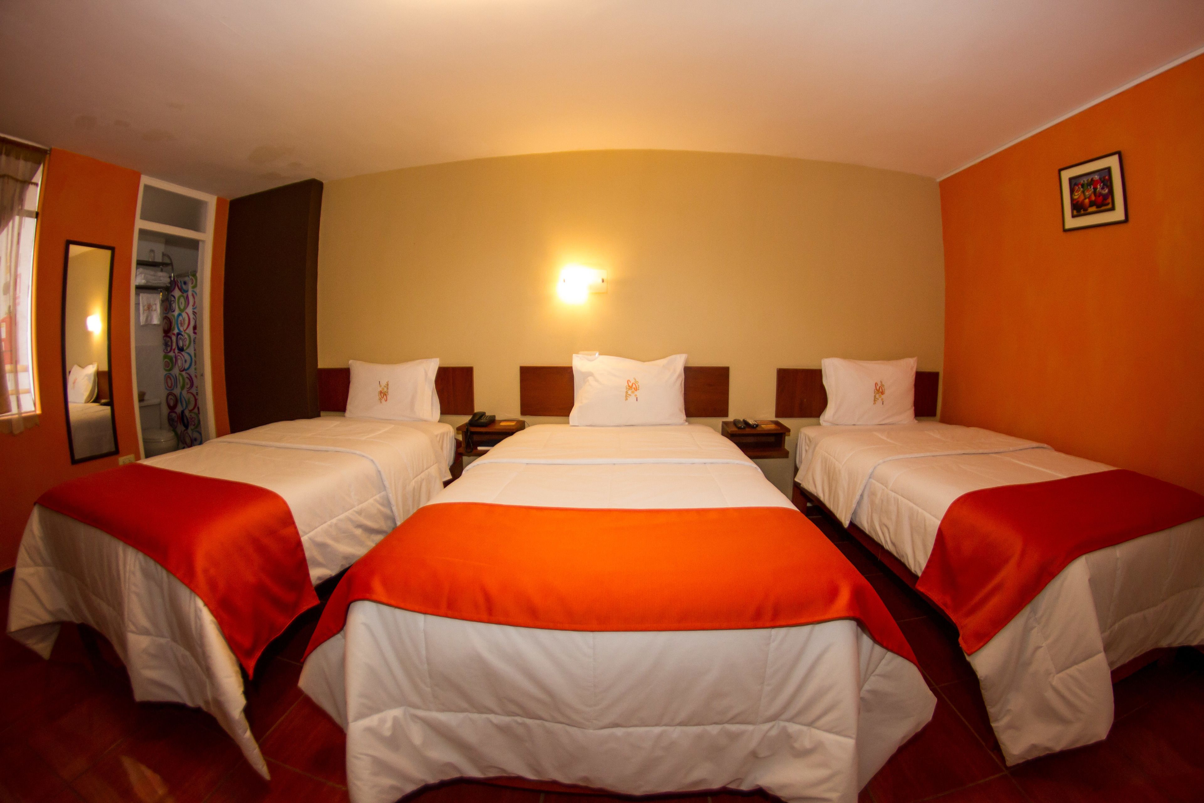 standard triple room | 1 bedroom, premium bedding, in-room safe, desk