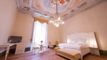 Habitación doble Deluxe | Sábanas de algodón egipcio y ropa de cama de alta calidad