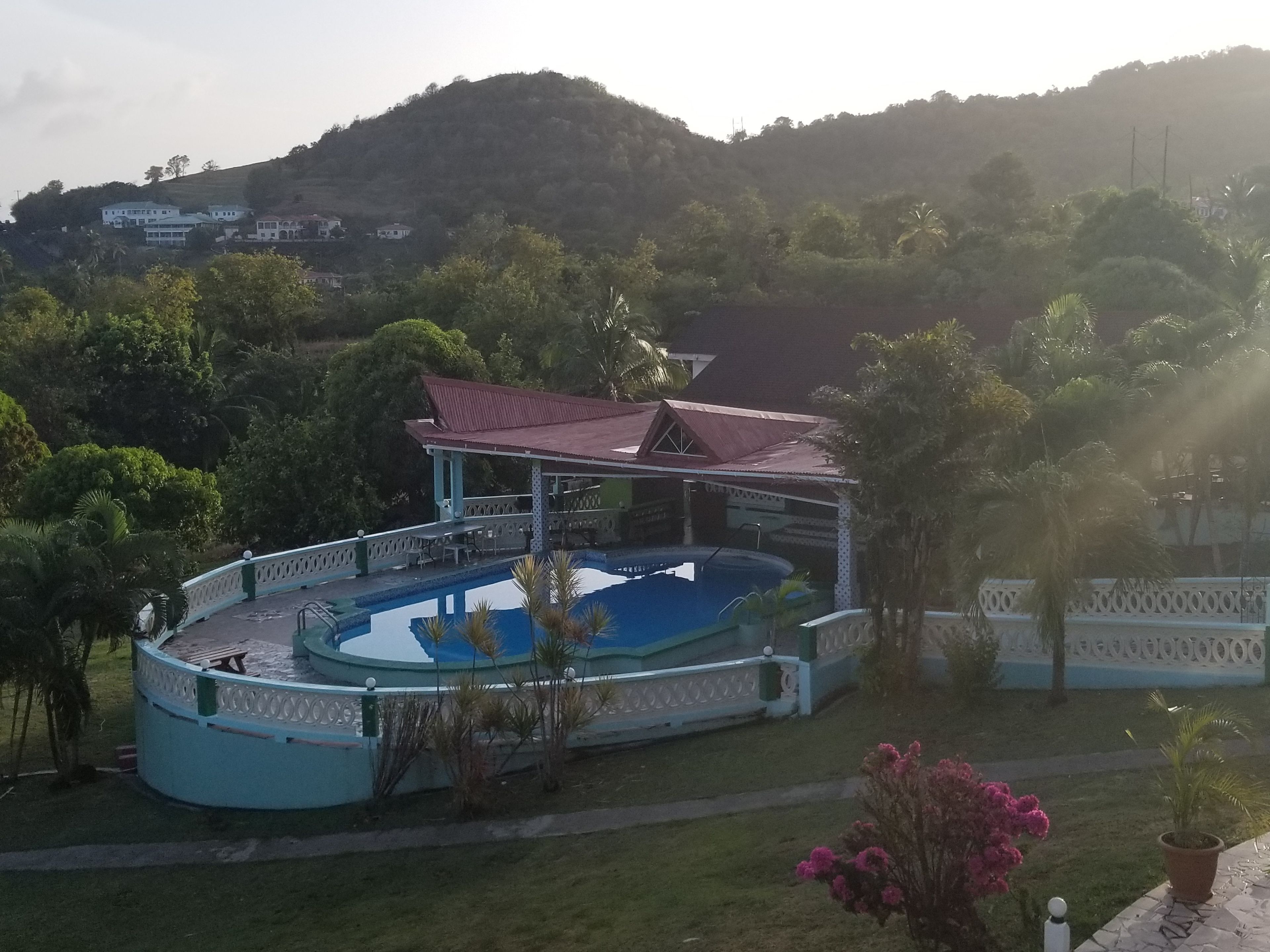 Alberca al aire libre 