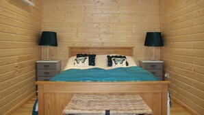 Chalet rustique luxueux, vue sur la vallée, côté montagne