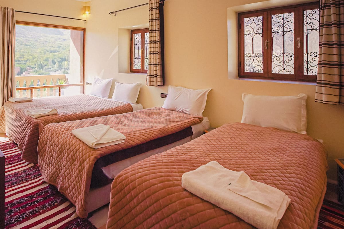 Premium bedding, pillowtop beds, individually decorated