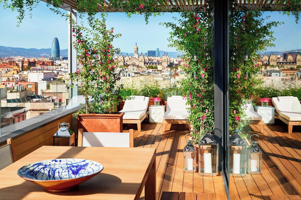 Attico, 1 letto king, non fumatori, vista città (Terrace) | Vista dalla camera