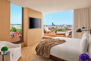 Penthouse, 1 cama King size (View) | Vista a la ciudad
