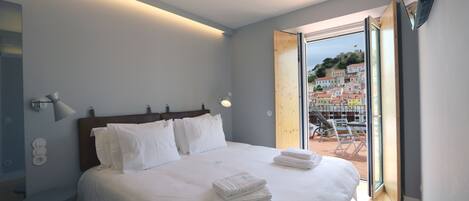 Departamento panorámico, 1 habitación, Terraza, vista a la ciudad | Vista desde la habitación