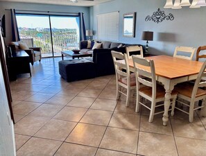 Smart TV, DVD player, books, video library