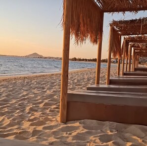 Am Strand, Strandtücher