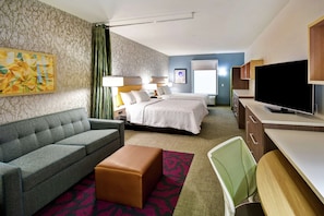 In-room safe, desk, laptop workspace, iron/ironing board