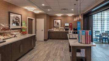 Free daily on-the-go breakfast