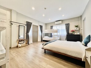 Family Ensuite | Seprai antialergi, Wi-Fi gratis, dan seprai linen