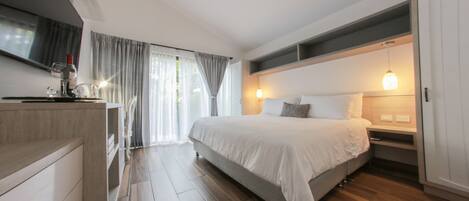 Minibar, caja de seguridad en la habitación, escritorio y wifi gratis