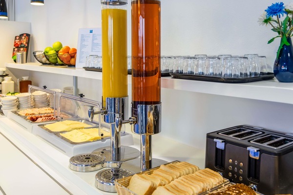 Daily buffet breakfast for a fee