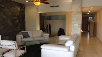 Family Condo, 3 Bedrooms | Living area | Flat-screen TV