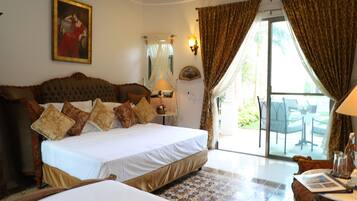 Luxury Quadruple Room, Multiple Beds, Terrace | In-room safe, individually decorated, individually furnished, desk