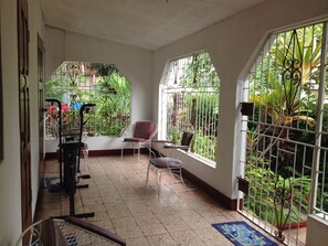 Interior entrance