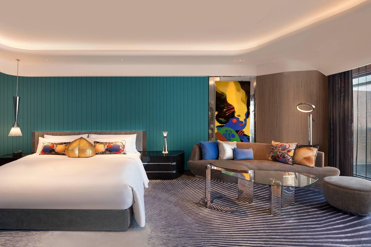 Wonderful Room, 客房, 1 張特大雙人床, 湖景 | 防敏寢具、羽絨被、迷你吧、房內夾萬