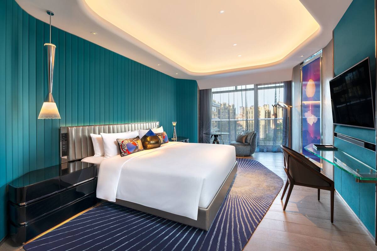 Wonderful Room, 客房, 1 張特大雙人床, 露台, 城市景 | 客房景觀