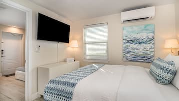 1 bedroom, iron/ironing board, travel crib, free WiFi
