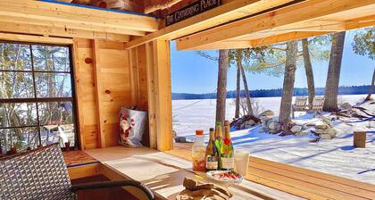 Reconnect lakeside private waterfront & mainhouse. 45 mins drive to AcadiaNP!