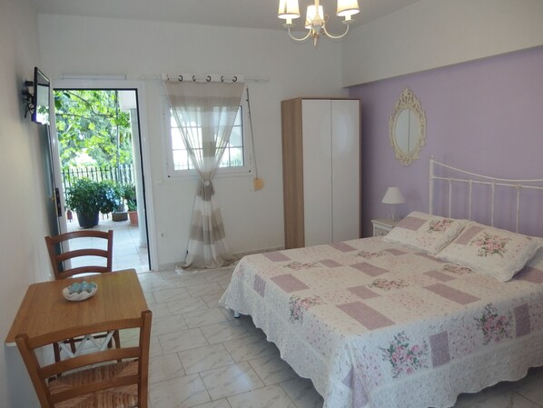 1 bedroom, WiFi, bed sheets