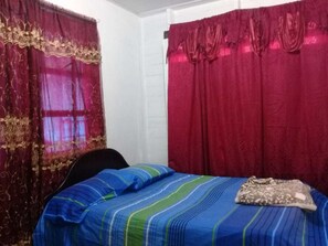 Free WiFi, bed sheets