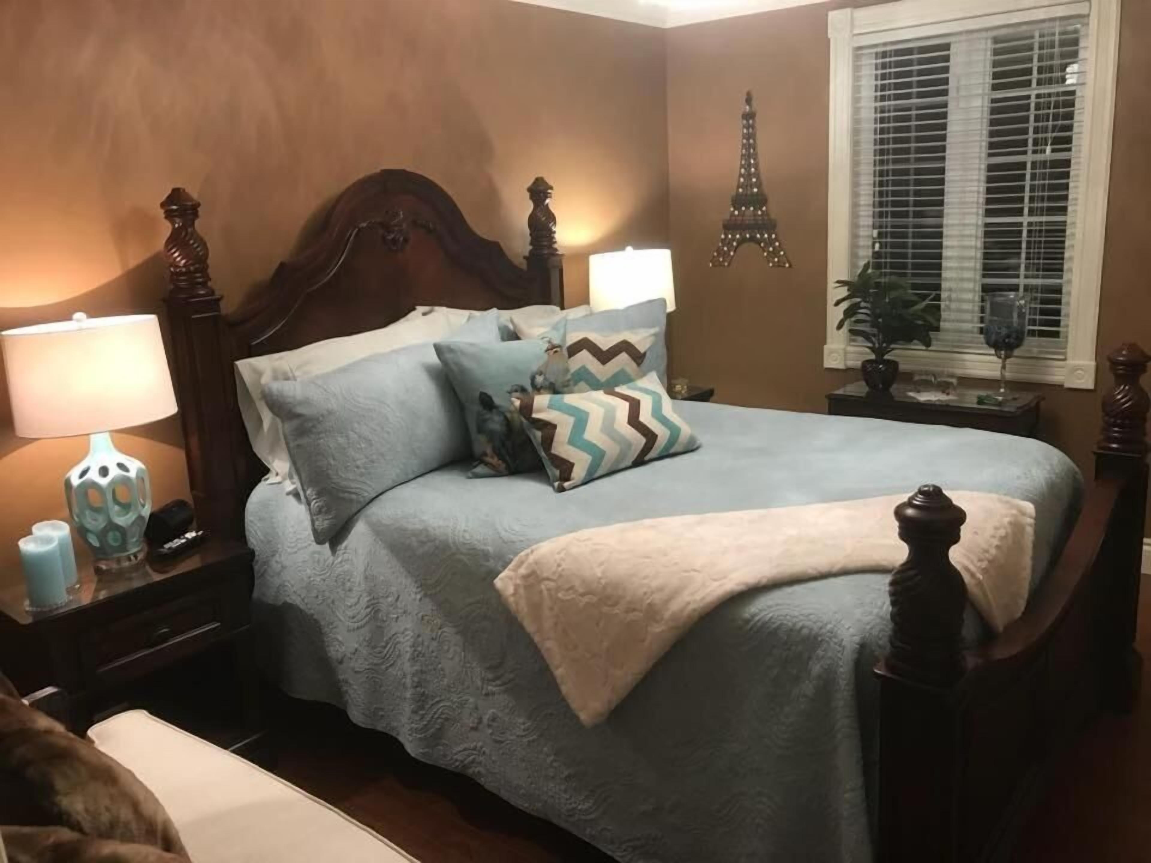 Individually decorated, individually furnished, blackout curtains