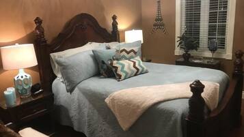 Individually decorated, individually furnished, blackout curtains