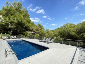 Pool - Holiday rental semidetached with swimming pool in Begur, Sa Tuna (Begur)