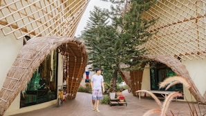 ด้านหน้าที่พัก