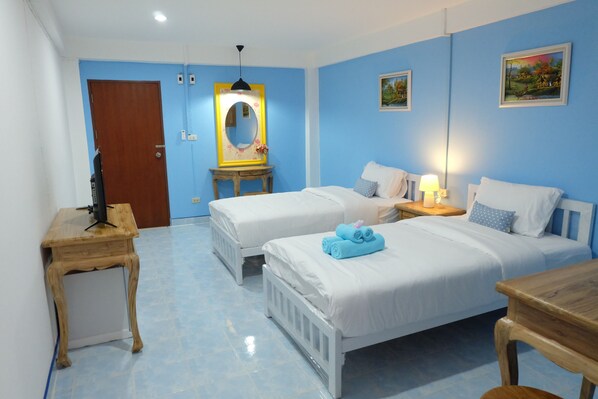 Habitación estándar con 2 camas individuales | Wifi gratis 