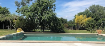 18th century 3-star farmhouse - Private pool and garden