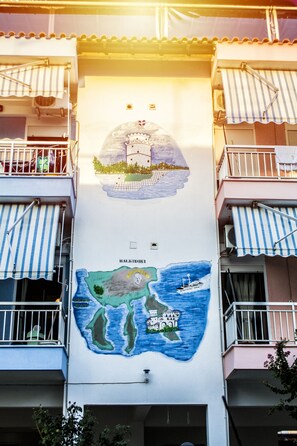 Fassade der Unterkunft