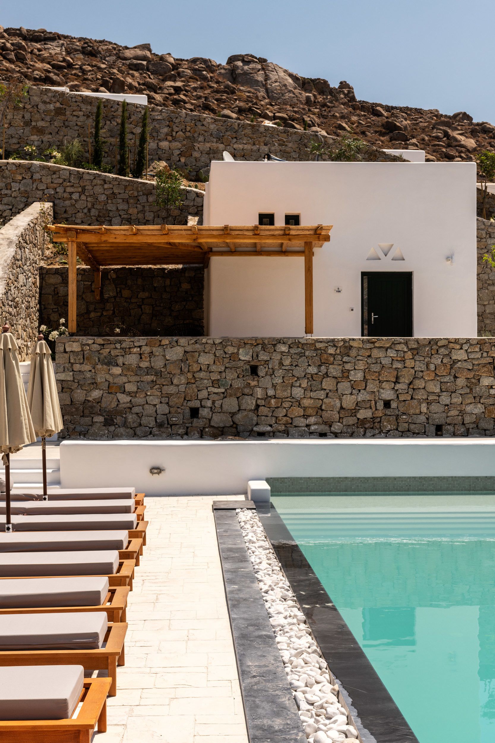 Seasonal outdoor pool