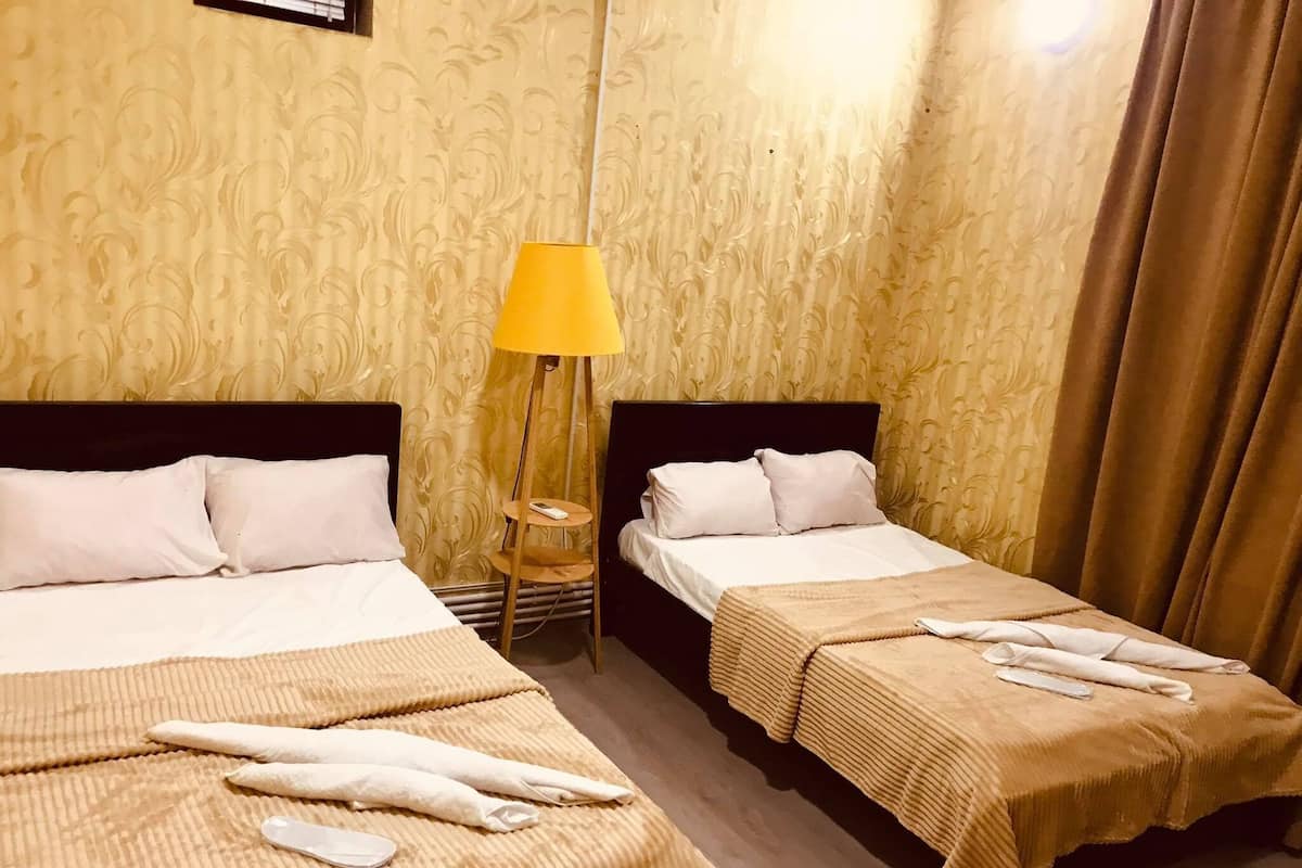 Triple Room | Premium bedding, desk, laptop workspace, soundproofing
