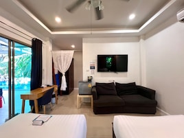 Deluxe İki Ayrı Yataklı Oda | Oturma alanı