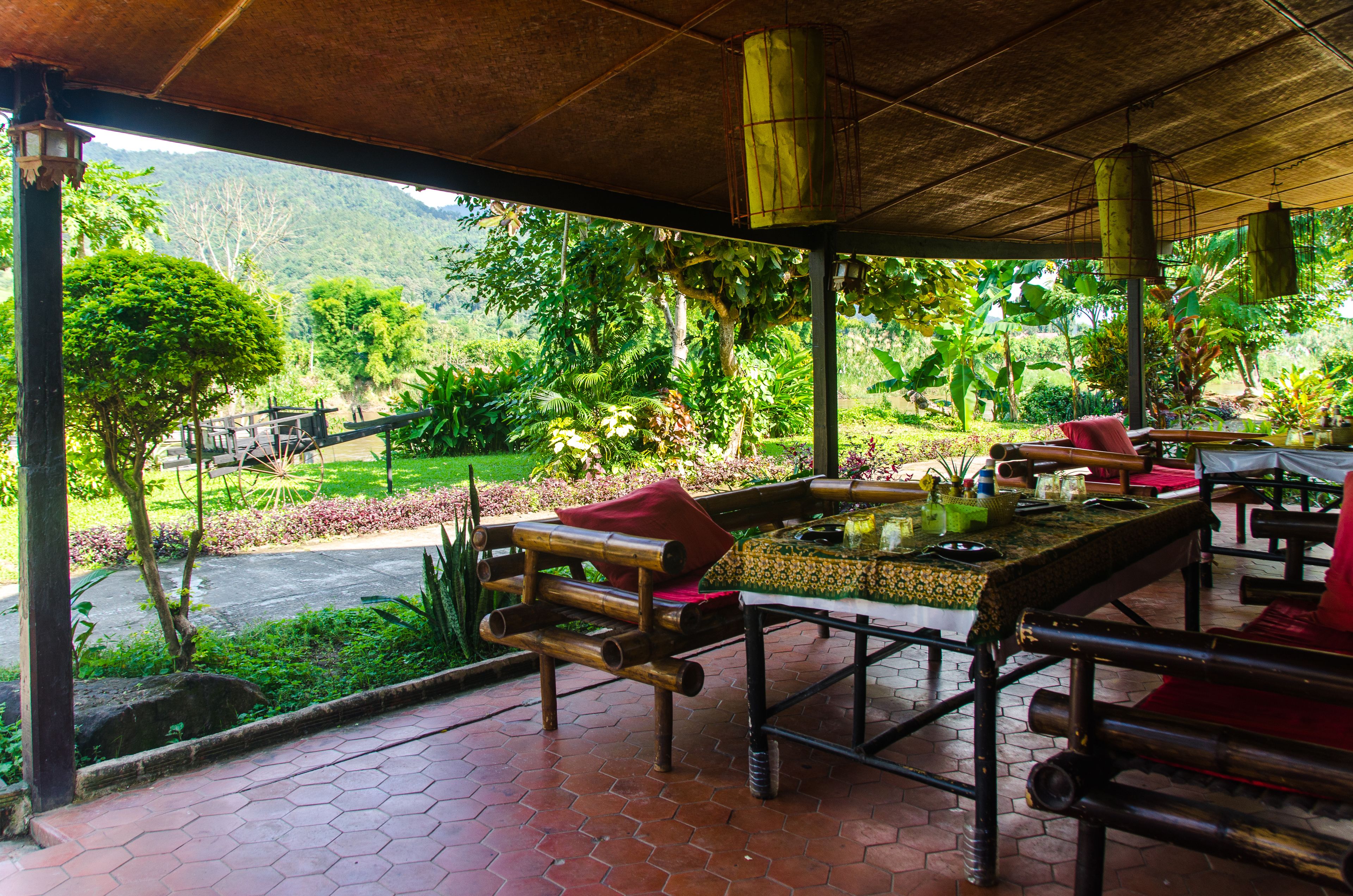 Breakfast, lunch, dinner served; Asian cuisine, garden views 