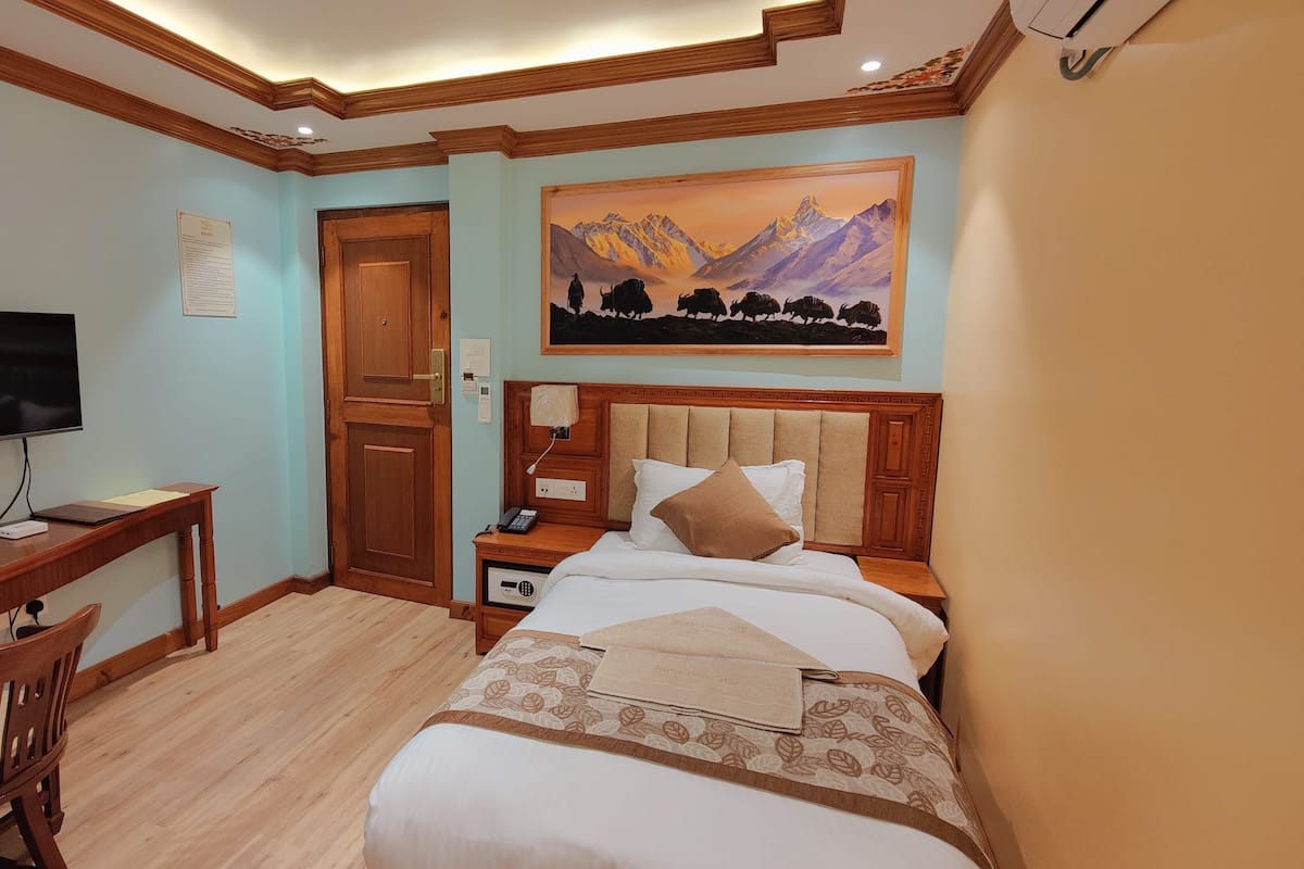 Premium bedding, memory foam beds, in-room safe, desk