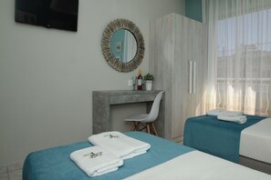 Egyptian cotton sheets, soundproofing, iron/ironing board - Dionisos Elia (Nea Propontida)