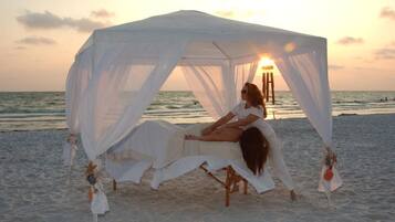 Massage op het strand
