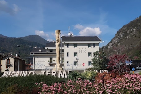 Front of property. Hotel Riposo