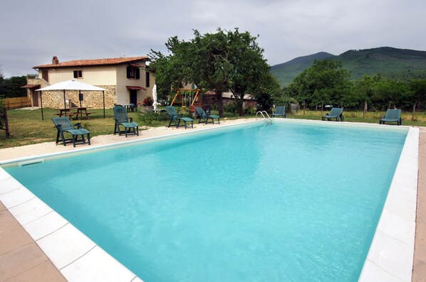 Seasonal outdoor pool