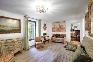 Apartment, 1 Bedroom | Living area - Venetian Apartment Accademia Dorsoduro District (Venice)