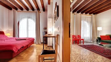 公寓, 1 间卧室 | 1 多间卧室、特色装修、特色家居、办公桌