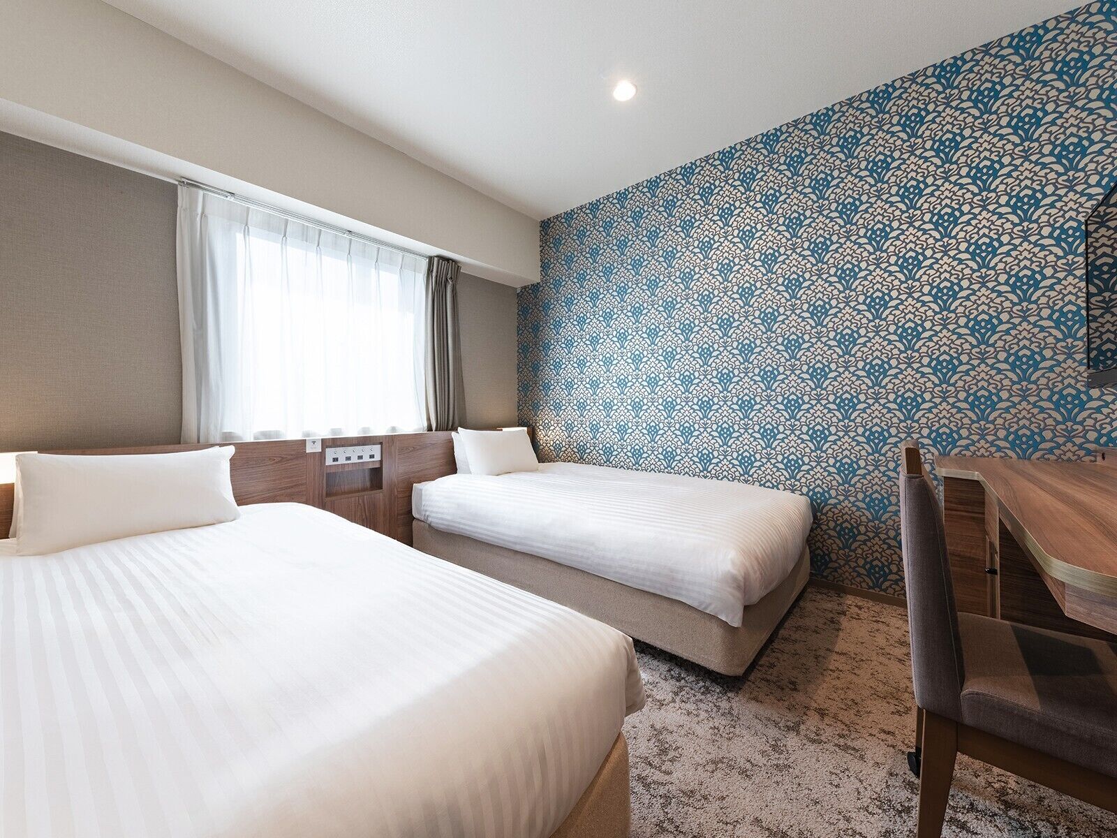 ห้องสแตนดาร์ดทวิน, ปลอดบุหรี่ | ตู้นิรภัยในห้องพัก, ผ้าม่านกันแสง, Wi-Fi ฟรี, ผ้าปูที่นอน